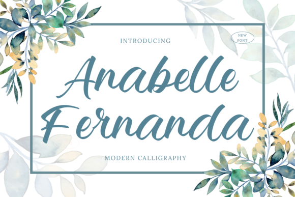 Anabelle Fernanda: Elegant Script Handwritten Font for Real Projects
