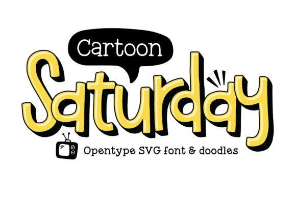 Cartoon Saturday Font for Playful, Polished Web Design