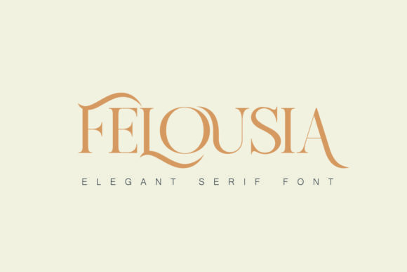 Felousia: A Vintage Serif Font for Standout Branding