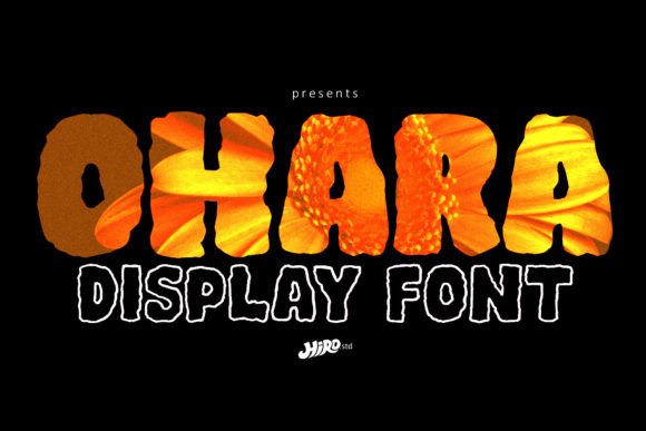 Ohara Font: A Bold Display Typeface for Digital Branding