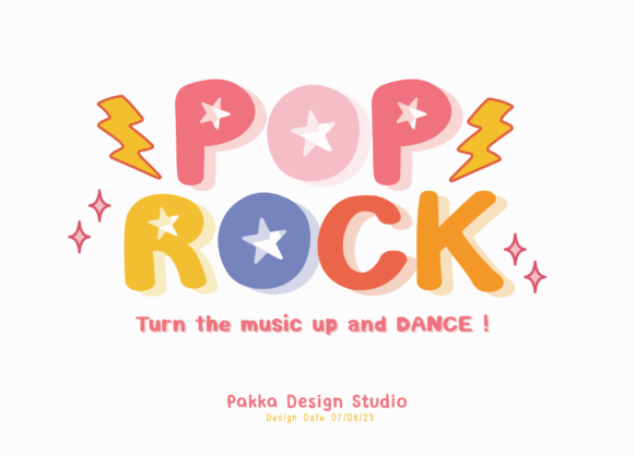 Pop Rock Font for Bold Brand Identity Projects