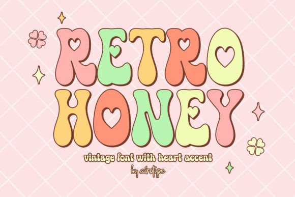 Retro Honey Font for Vintage-Inspired Web Design