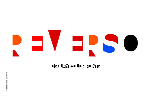 Reverso Color: A Bold Color Font for Scroll-Stopping Campaigns