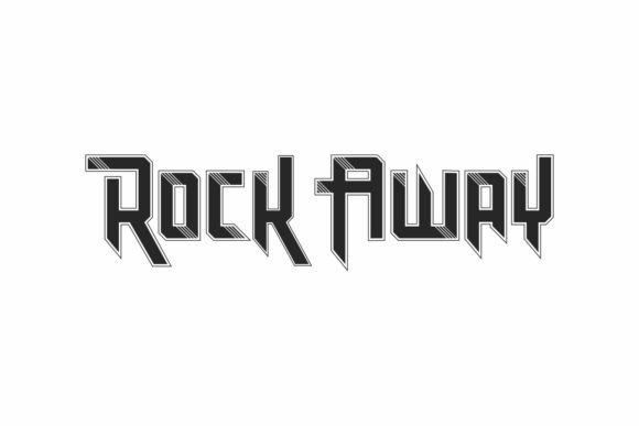 Rock Away Font: A Bold Display Font for Memorable Branding