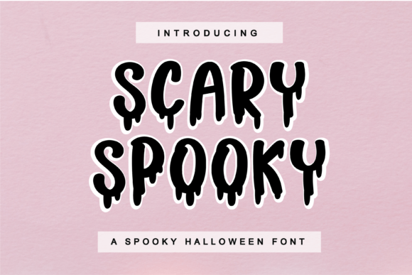 Scary Spooky: A Spooky Halloween Font for Editorial Impact