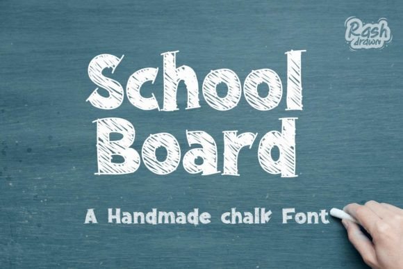 School Board Font for Playful, Professional Branding