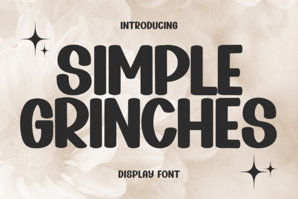 Simple Grinches Font for Elegant Handmade Design