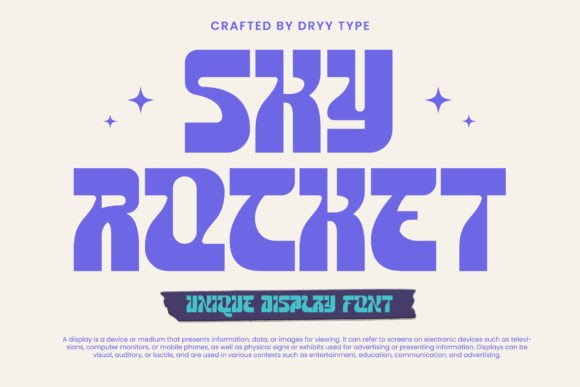 Sky Rocket Font for Professional Branding and Marketing