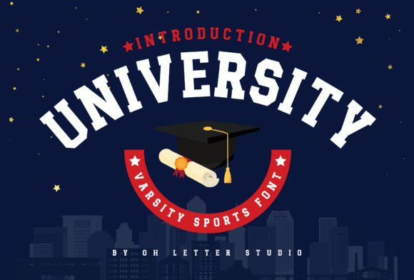 University Font: Bold College Typography for Brand Impact
