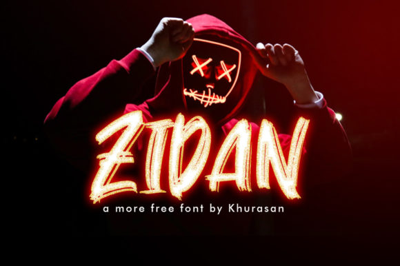 Zidan Font: A Modern Fancy Display Typeface for Makers